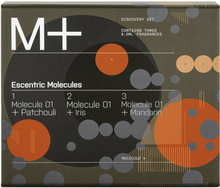 Escentric Molecules M+ Patchouli, Iris, Mandarin 3x8.5 ml Discovery Set