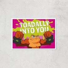 Battletoads Toadally Into You Art Print Giclee Art Print - A3 - Print Only