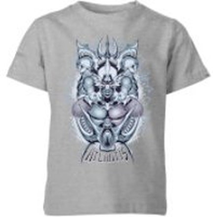 Aquaman Atlantis Seven Kingdoms Kids' T-Shirt - Grey - 3-4 Years