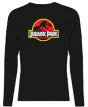 Jurassic Park Logo Unisex Long Sleeve T-Shirt - Black - XS - Black
