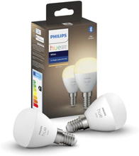 Philips Hue Luster Smart LED-lampa E14 470 lm 2-pack