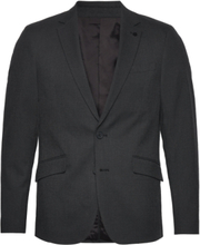 Logan Xo Blazer Suits & Blazers Blazers Single Breasted Blazers Grey Clean Cut Copenhagen