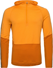 "M Mer 200 S Bula Ls Half Zip Hood Sport Sweatshirts & Hoodies Hoodies Orange Icebreaker"