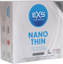 EXS Nano Thin: Kondomer, 48-pack