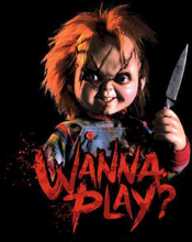 Chucky Wanna Play? Men's T-Shirt - Black - 5XL