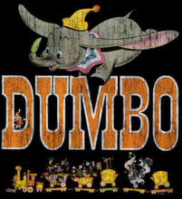 Disney Dumbo The One The Only Men's T-Shirt - Black - 3XL
