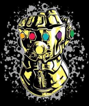 Marvel Avengers Infinity War Fist Comic T-Shirt – Schwarz - 4XL
