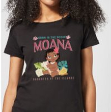 Moana Born In The Ocean Women's T-Shirt - Black - S