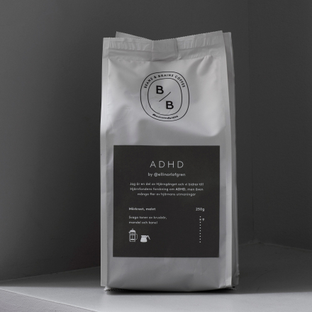 Svanfeldts ADHD Malet Kaffe 250g
