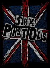 Sex Pistols Union Jack Herren T-Shirt - Schwarz - 3XL