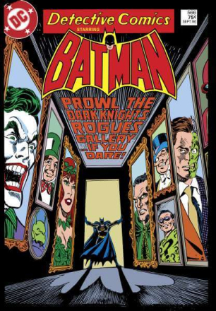 Batman The Dark Knight's Rogues Gallery Cover Sweatshirt - Black - S