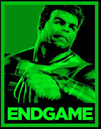 Avengers Endgame Hulk Poster Hoodie - Black - S