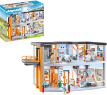 "Playmobil City Life Stort Sygehus Med Møbler - 70190 Toys Playmobil Toys Playmobil City Life Multi/patterned PLAYMOBIL"