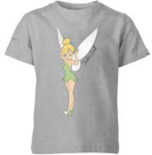 Disney Tinker Bell Classic Kids' T-Shirt - Grey - 3-4 Years