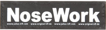 Julius-K9 Kardborremärke till Powerharness - NoseWork (Liten 11x3 cm)