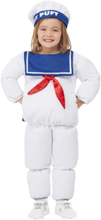 Ghostbusters Stay Puft Marshmallow Man Kostyme til Barn - 1-2 ÅR
