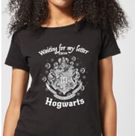 Harry Potter Waiting For My Letter From Hogwarts Women's T-Shirt - Black - XXL