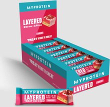 6 Layer Protein Bar - 12 x 60g - Jordbær