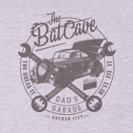 DC Batman The Bat Cave Sweatshirt - Grey - XXL - Grey