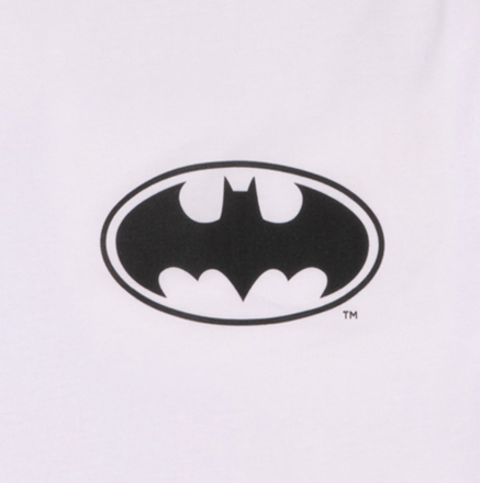 DC Batman Pocket Logo Men's T-Shirt - White - L