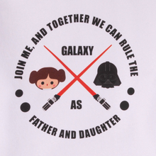 Father And Daughter Sweatshirt - White - S