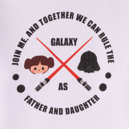 Father And Daughter Sweatshirt - White - L - White