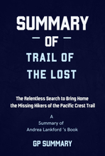 Summary of Trail of the Lost by Andrea Lankford