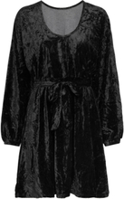 "Objsheren L/S Short Dress 124 Kort Kjole Black Object"