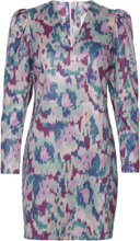 Euphoria Jacquard Dress Kort Kjole Multi/mønstret Dante6*Betinget Tilbud