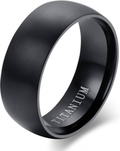 Sort titanium ring