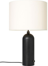 Gubi Gravity Large Tafellamp - Zwart marmer & Wit