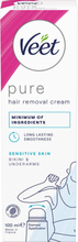 Veet Pure Hair Removal Cream Sensitive Skin Bikini & Underarms 10