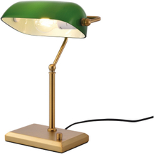 Artdelight Tafellamp Stanford H 37 cm goud groen