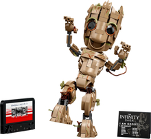 LEGO Marvel I am Groot Set, Baby Groot Buildable Toy (76217)
