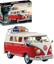 Playmobil Volkswagen T1 Camping Bus - 70176 Toys Playmobil Toys Playmobil Classic Cars Red PLAYMOBIL
