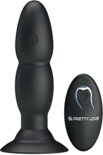 Pretty Love Anal Plug 4 Vibration and Rotation Analplugg med vibrator