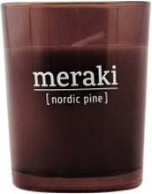Geurkaars Nordic Pine rood