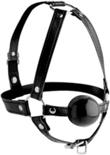 Strict Head Harness With Ball Gag Gagball med harness