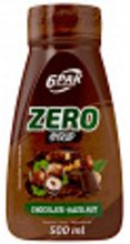 6PAK Nutrition Syrup ZERO Chocolate - Hazelnut - 500ml