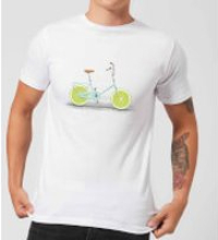 Florent Bodart Citrus Lime Men's T-Shirt - White - 5XL - White