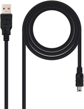 USB til mini USB-kabel NANOCABLE 10.01.0400