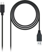USB A til USB C-kabel NANOCABLE 10.01.4001-L150 (1,5M)