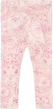 Sgbpaula Owl Wool Leggings Bottoms Leggings Pink Soft Gallery