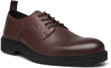 Biaerik Derby Shoe Crust Shoes Business Laced Shoes Brown Bianco