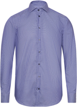 "Slim Fit Mens Shirt Tops Shirts Business Blue Bosweel Shirts Est. 1937"