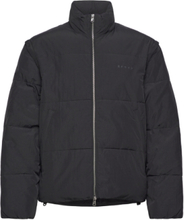 Detachable Sleeves Puffer-Black Designers Jackets Padded Jackets Black Edwin