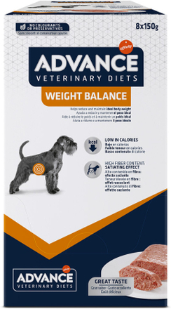 Advance Veterinary Diets Dog Weight Balance - 16 x 150 g