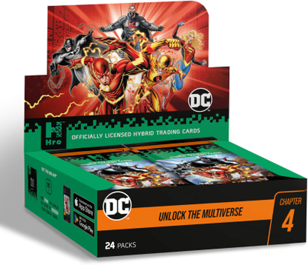DC - HRO Chapter 4 Hybrid Trading Cards Collection: 24-Pack Mega Booster Box