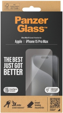 Panzerglass Skærmbeskytter iPhone 15 Pro Max Ultra-Wide Fit EasyAligner