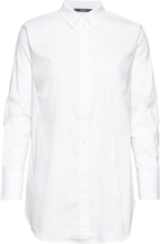 Shirt Blouse Tops Shirts Long-sleeved White Esprit Collection